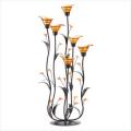 AMBER CALLA LILY CANDLEHOLDER