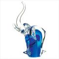ART GLASS ELEPHANT FIGURINE