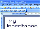 My Inheritance My Inheritance