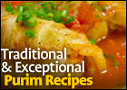 Traditional and Exceptional Purim Recipes